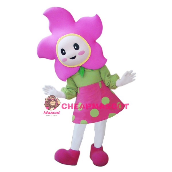 Flower Girl Mascot Costume