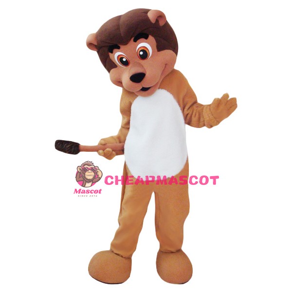 Superb Lovely Lightweight Lion Mascot Costume