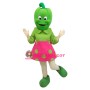Green Pepper Girl Mascot Costume