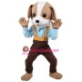Lovely Brown & White Dog Mascot Costume