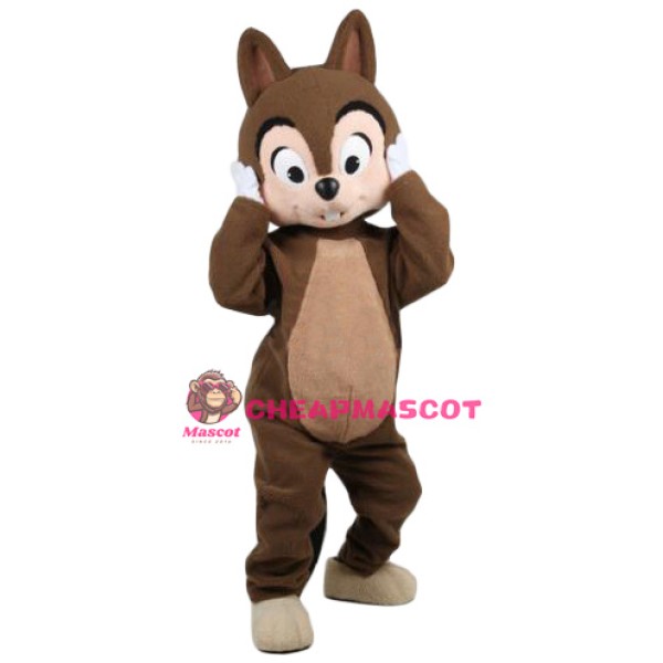Superb Friendly Lightweight Squirrel Mascot Costume