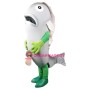 Lovely Silver Fish Mascot Costume