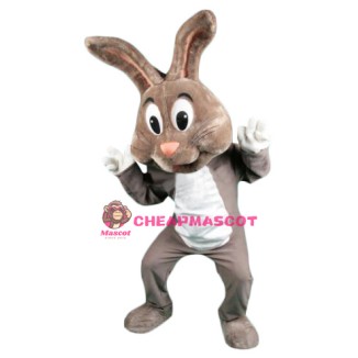 Lovely Brown Rabbit Mascot Costume