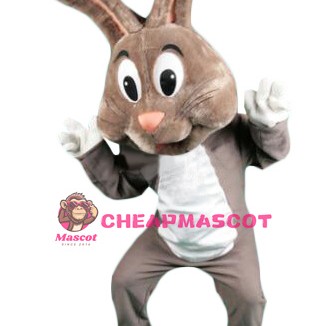 Lovely Brown Rabbit Mascot Costume