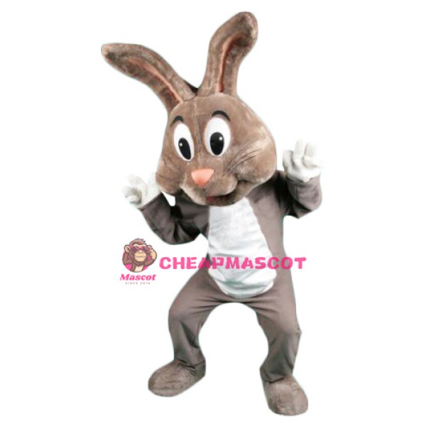 Lovely Brown Rabbit Mascot Costume