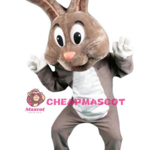 Lovely Brown Rabbit Mascot Costume