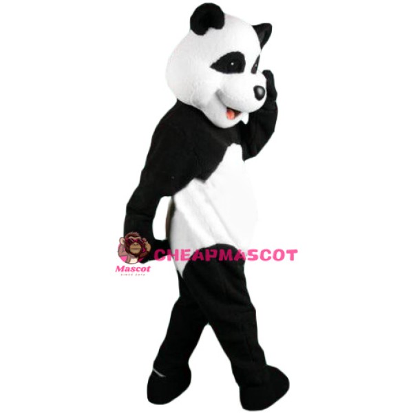 Friendly Panda Mascot Costume