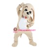Lovable Brown Dog Mascot Costume