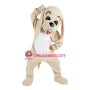 Lovable Brown Dog Mascot Costume