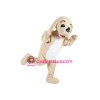 Lovable Brown Dog Mascot Costume