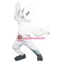 Lovable White Bird Mascot Costume