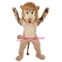 Lovable Lion Mascot Costume