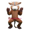 Lovable Buffalo Mascot Costume