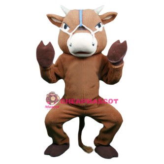Lovable Buffalo Mascot Costume
