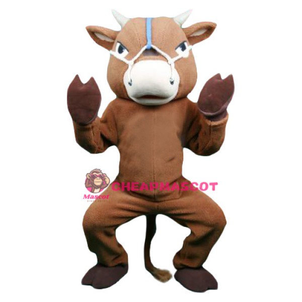 Lovable Buffalo Mascot Costume