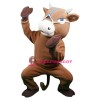 Lovable Buffalo Mascot Costume