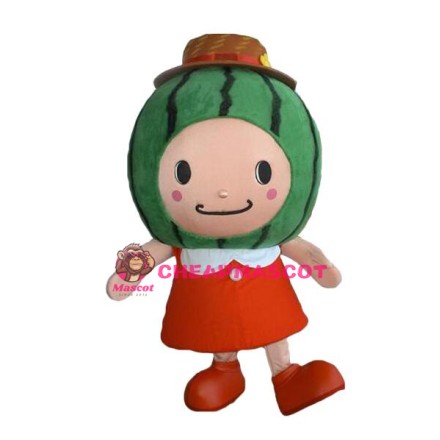 Watermelon Girl Mascot Costume