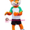 Superb Lightweight Sport Fox Mascot Costume