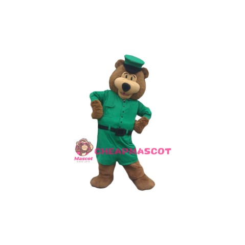 Superb Friendly Police Bear Mascot Costume