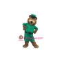 Superb Friendly Police Bear Mascot Costume