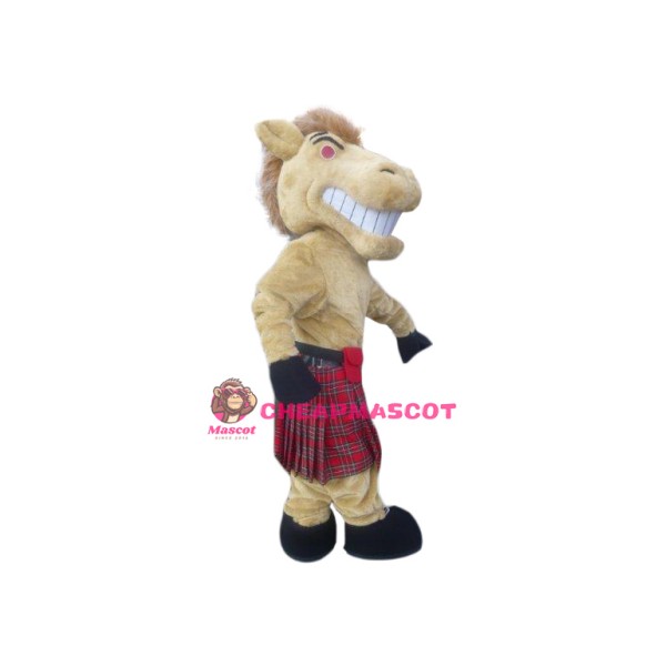 Scottish Warhorse Mascot Costume