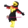 Black & Yellow Falcon Mascot Costume