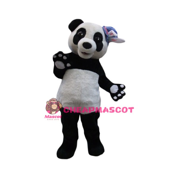 Superb Lovely Female Panda Mascot Costume