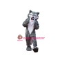 Superb College Friendly Wolf Mascot Costume