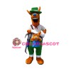 Superb Friendly Kangaroo Mascot Costume