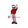 Friendly Mr. Baseball Mascot Costume