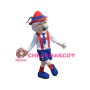 Kind Old Man Mascot Costume