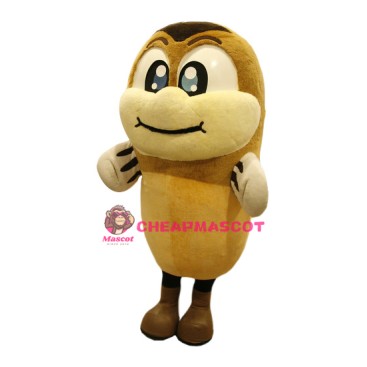 Superb Brown Fish Mascot Costume
