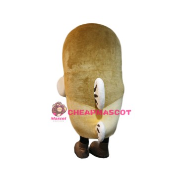 Superb Brown Fish Mascot Costume