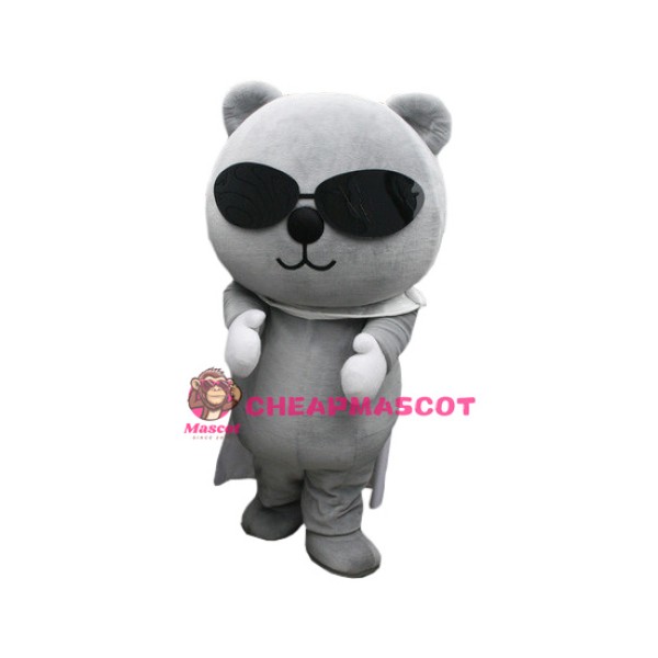 Superb Cool Bear Mascot Costume