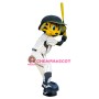 Baseball Tiger Mascot Costume