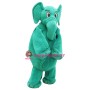 Green Elephant Mascot Costume