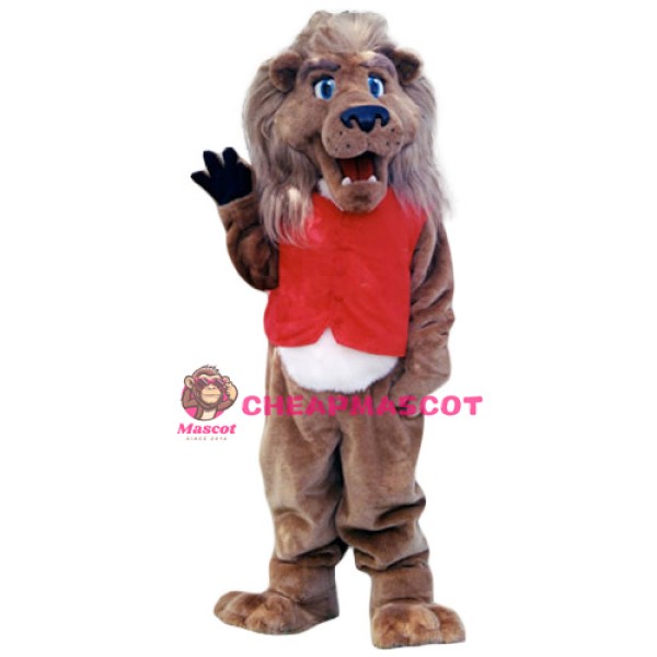 Superb Friendly Lightweight Lion Mascot Costume