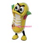 Superb Yellow Shoe Mascot Costume