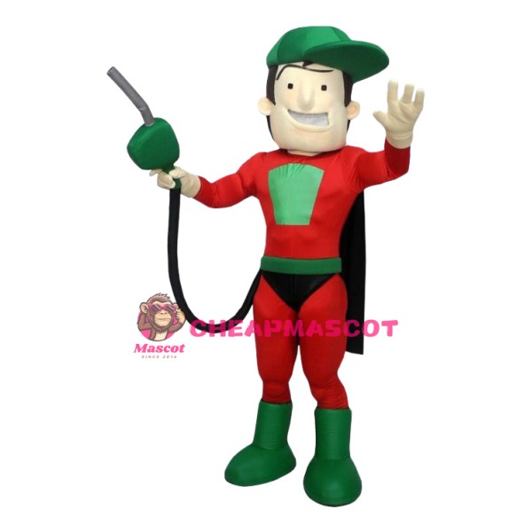 Gasoline Boy Mascot Costume