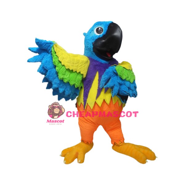 Colorful Parrot Mascot Costume