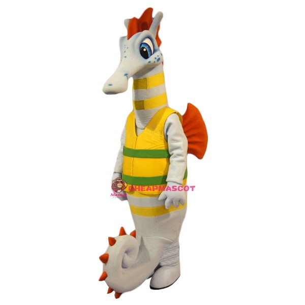 Superb Seahorse Mascot Costume