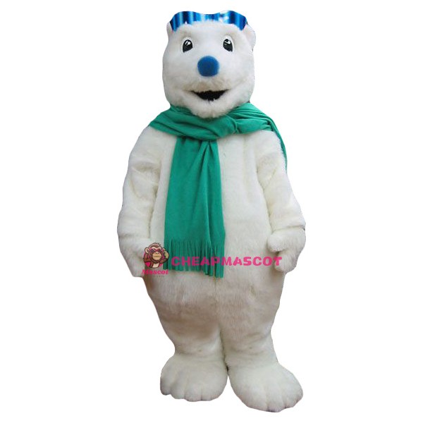 Superb Friendly Lightweight Polar Bear Mascot Costume