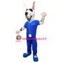 Happy Lightweight Dalmatian Dog Mascot Costume