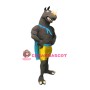 Power Fierce Rhino Mascot Costume