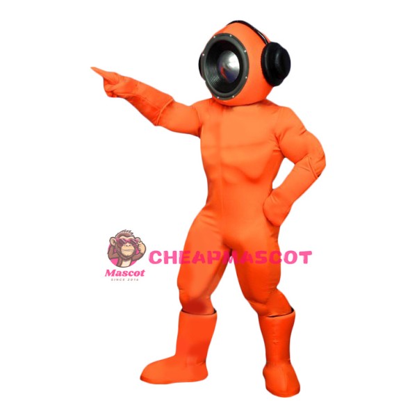 Sound Man Mascot Costume