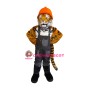 Realistic Tiger Boy Mascot Costume