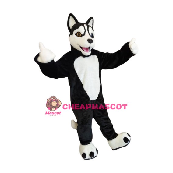 Super Friendly Lightweight Wolf Mascot Costume
