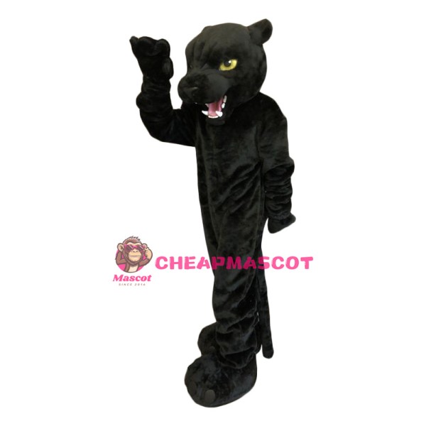 Superb Fierce Black Panther Mascot Costume