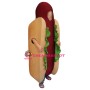 Superb Hot Dog Mascot Costume