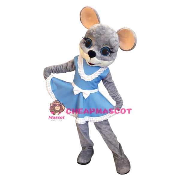 Lovely Female Mouse Mascot Costume